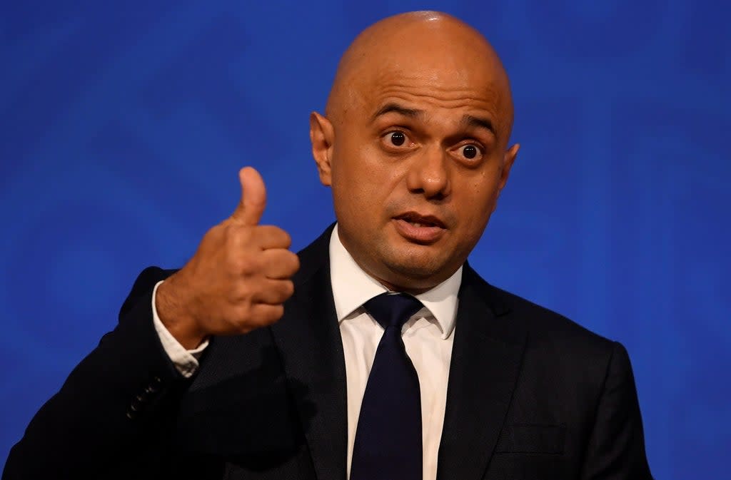 Sajid Javid is facing questions over share options (Toby Melville/PA) (PA Wire)