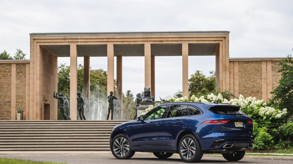 2024 jaguar fpace p400 awd rear