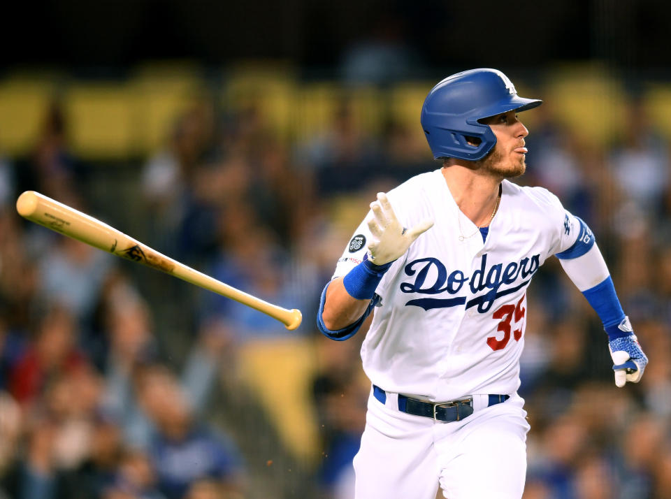 Cody Bellinger of the Los Angeles Dodgers