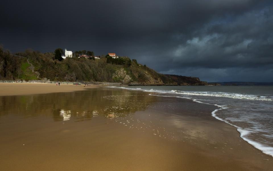 Beaches, like North Beach in Tenby, remain a key draw for visitors to Wales