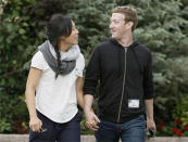 <b>Amount donated in 2013:</b> US$992.2 million <b>Beneficiary:</b> Silicon Valley Community Foundation The Facebook co-founder and his wife, a paediatrician, made the record-breaking gift of 18 million shares of Facebook stock in December. It's not their first huge gift: in 2012, the couple donated the same number of shares to the foundation, valued at around US$500 million. Zuckerberg, 29, and Chan, 28, are the youngest donors on the list: the median age of the top 50 givers was 72.