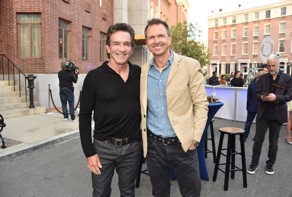 Jeff Probst and Phil Keoghan
