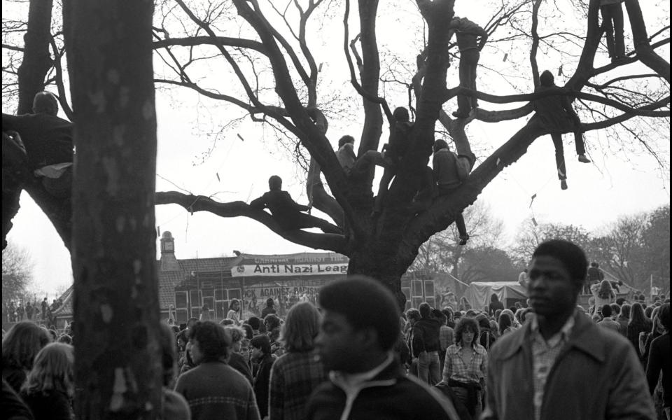 The crowd at Victoria Park - redferns