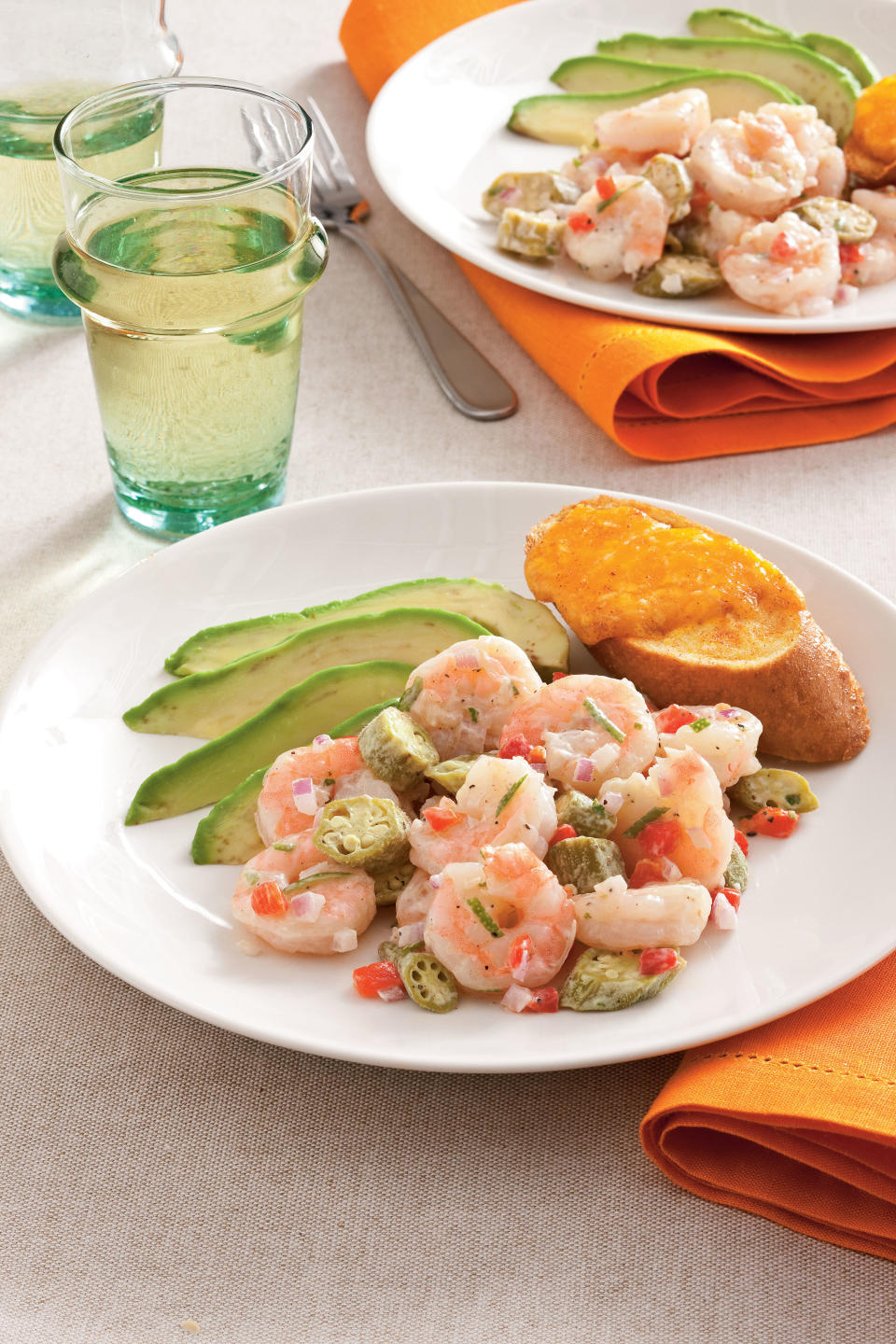 Pickled Okra and Shrimp Salad