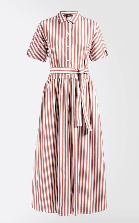 Cotton poplin dress, £224 (gb.weekendmaxmara.com)  