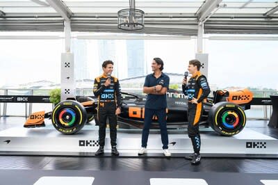 OKX's Partner McLaren F1 Team Unveil Car for 2023 Formula 1 Season