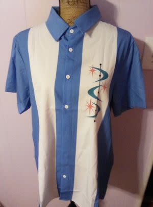 A 1950s-style bowling shirt for 25% off