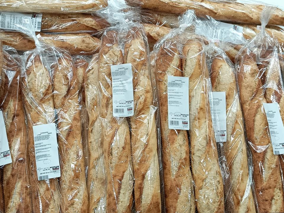 Kirkland Siganture baguettes at Costco