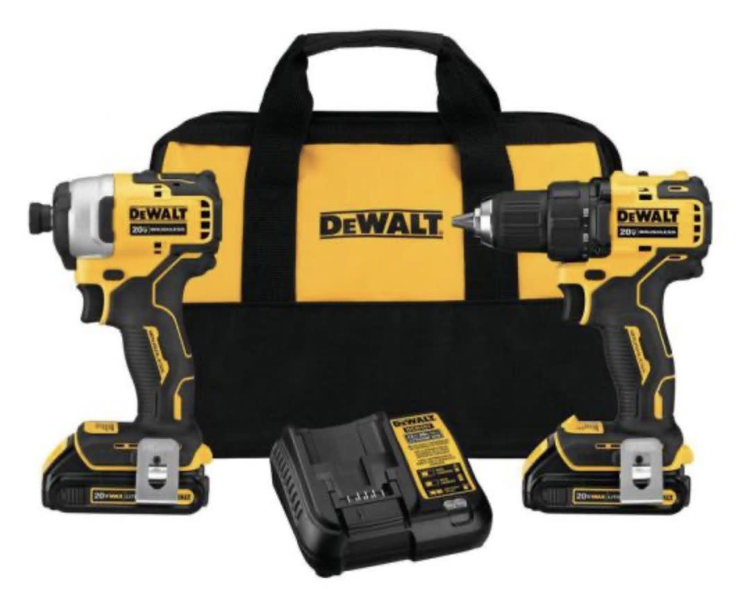 DeWalt Cordless Drill and Impact Driver Combo