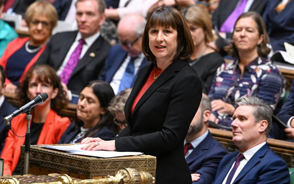 Rachel Reeves - JESSICA TAYLOR/UK PARLIAMENT/AFP via Getty Images