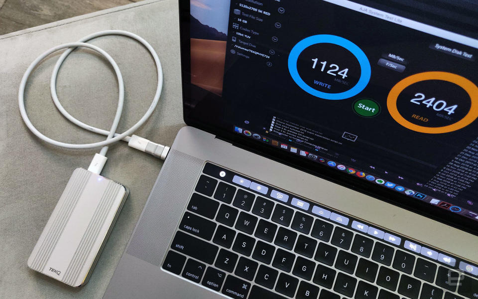 One feature that seasoned MacBook users may miss is the good ol' MagSafeconnector, because no one wants to accidentally drag a pricey laptop off thetable