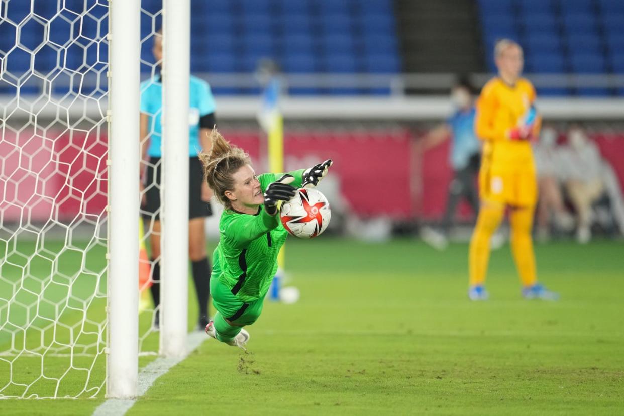 netherlands v united states women's football quarterfinal olympics day 7