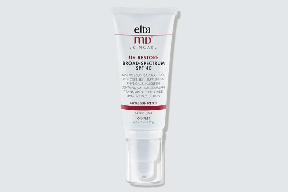 elta md skincare uv restore broad spectrum spf 40