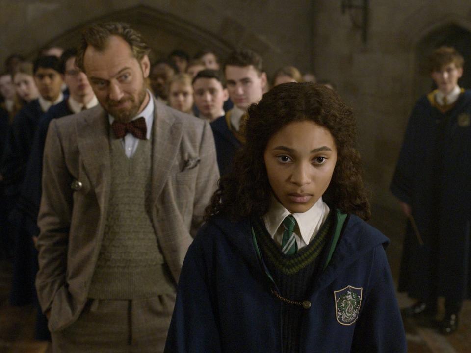 fantastic beasts 2 thea lamb as young leta lestrange