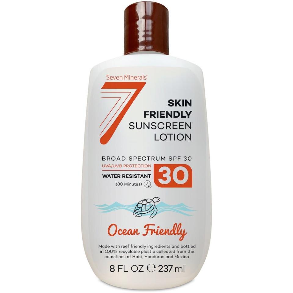 best-sunscreen-for-dark-skin-Seven Minerals Skin Friendly Sunscreen Lotion