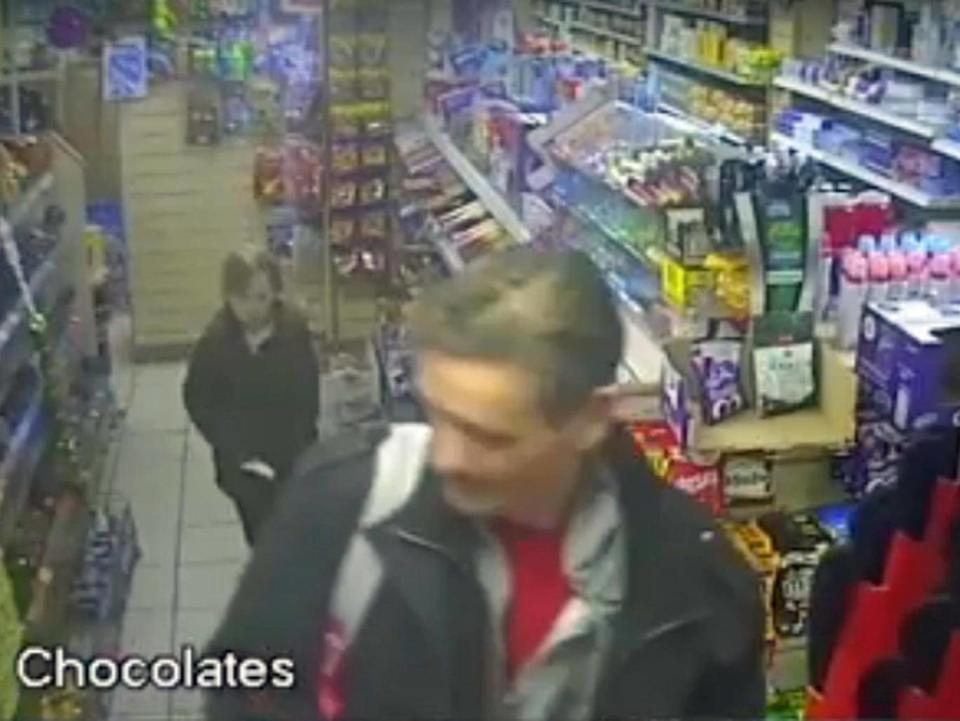 William Billingham and his daughter Mylee visited a Costcutter store around two hours before she suffered a fatal stab wound (West Midlands Police/PA)