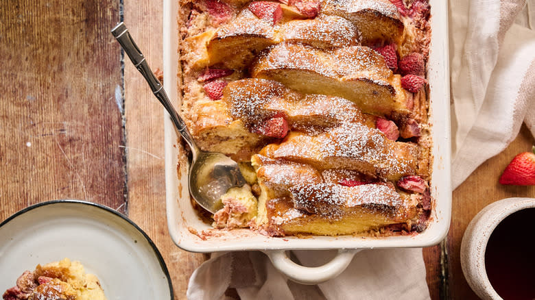 french toast bake on table