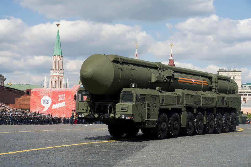 FILE PHOTO: Victory Day Parade in Moscow