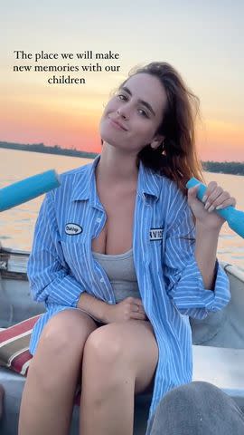 <p>Nick Viall/Instagram</p> Nick Viall's fiancee, Natalie Joy.