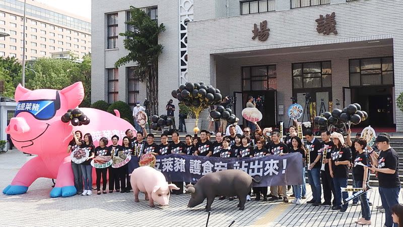 ▲行政院宣布各縣市的地方自治條例「萊劑零檢出」無效，國民黨決定協調藍營執政縣市聲請大法官解釋。( 圖 / 記者陳弘志攝 )