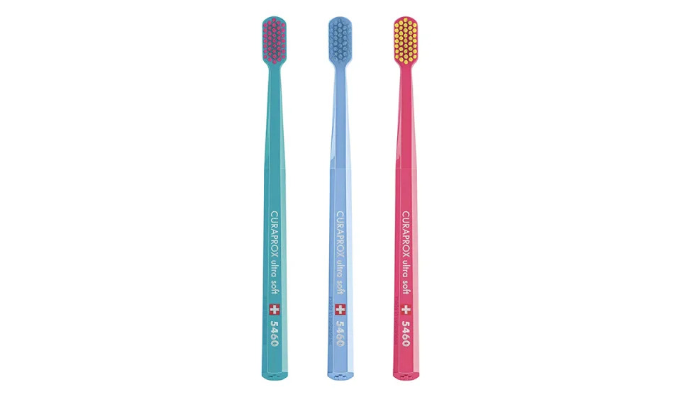 Three manual toothbrushes
