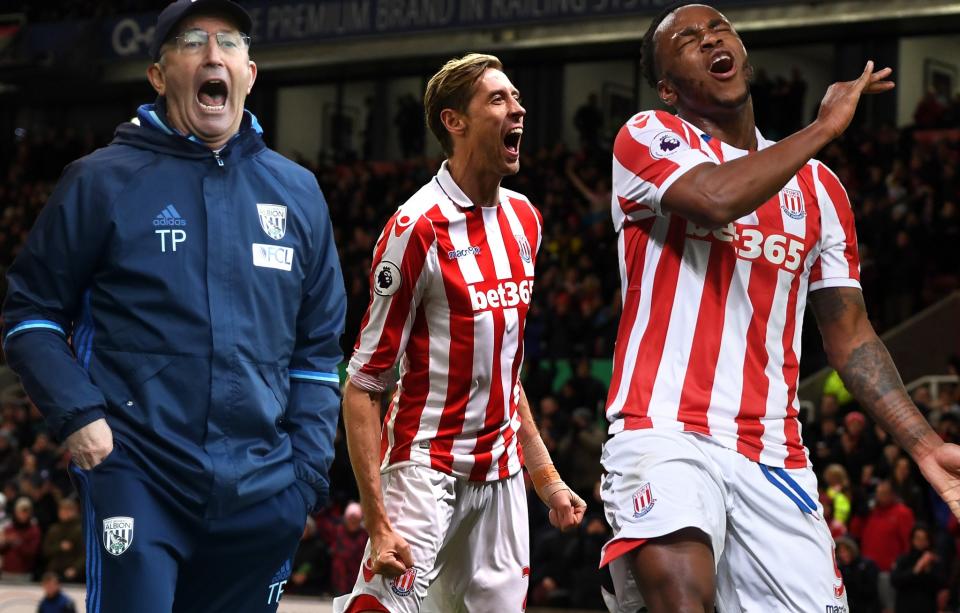 Tony Pulis fears Stoke's in-form Peter Crouch than his ex-striker Saido Berahino