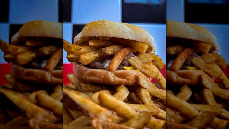 Checkers Double Fry Lovers Burger