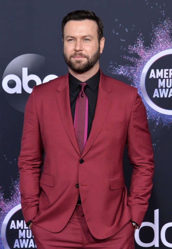 Taran Killam arrives for the 47th annual American Music Awards at the Microsoft Theater in Los Angeles on November 24, 2019. The actor turns 42. File Photo by Jim Ruymen/UPI