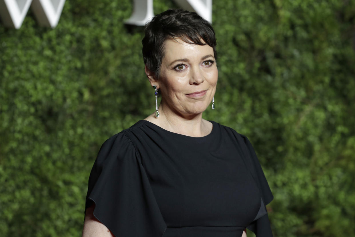 LONDON, ENGLAND - NOVEMBER 13: Olivia Colman attends "The Crown" season 3 world premiere at The Curzon Mayfair on November 13, 2019 in London, England. (Photo by John Phillips/Getty Images)