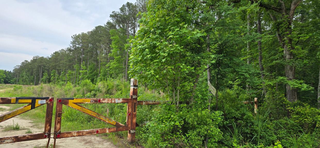 Land on Bethune Drive in Cumberland County is under consideration for a titanium reprocessing facility. It would be located behind the Goodyear plant on U.S. 401/Ramsey Street