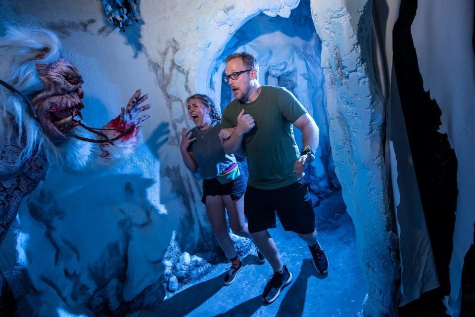 Yeti Terror of the Yukon Halloween Horror Night house at Universal Orlando.