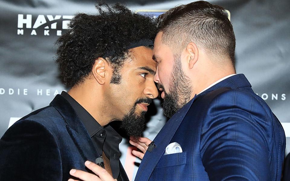 Tony Bellew exclusive: I respect David Haye as a fighter but he is a scumbag, a gobs---e and a bad human being