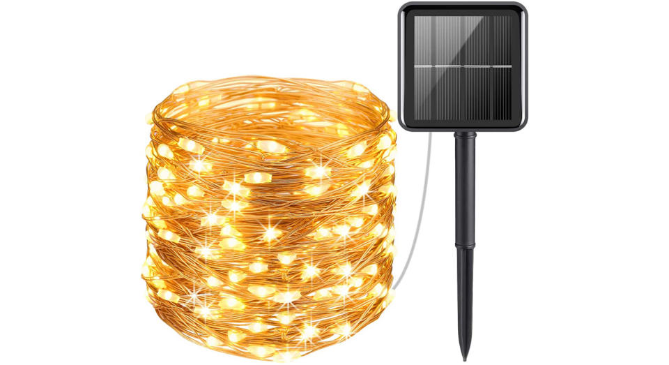 Criacr Christmas Lights, 100 LED 10m Solar String Lights