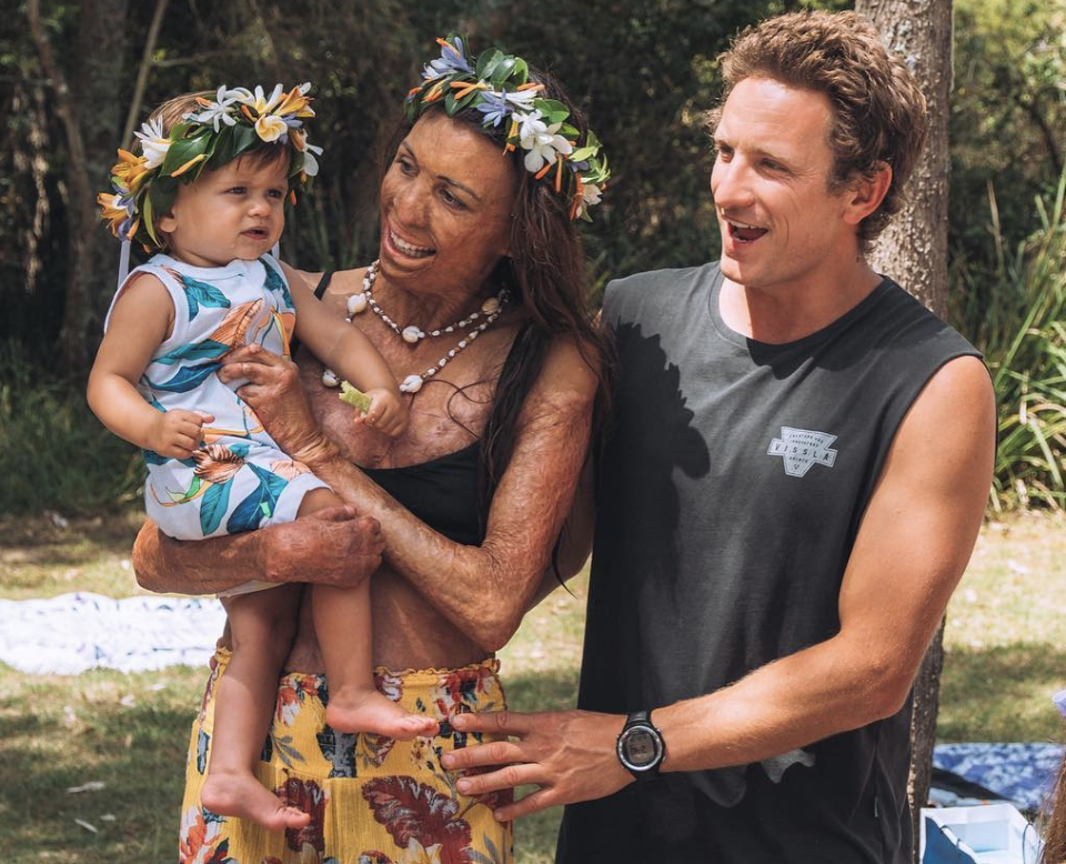 Turia has had partner Michael by her side through thick and thin. photo: Instagram/ Turia Pitt