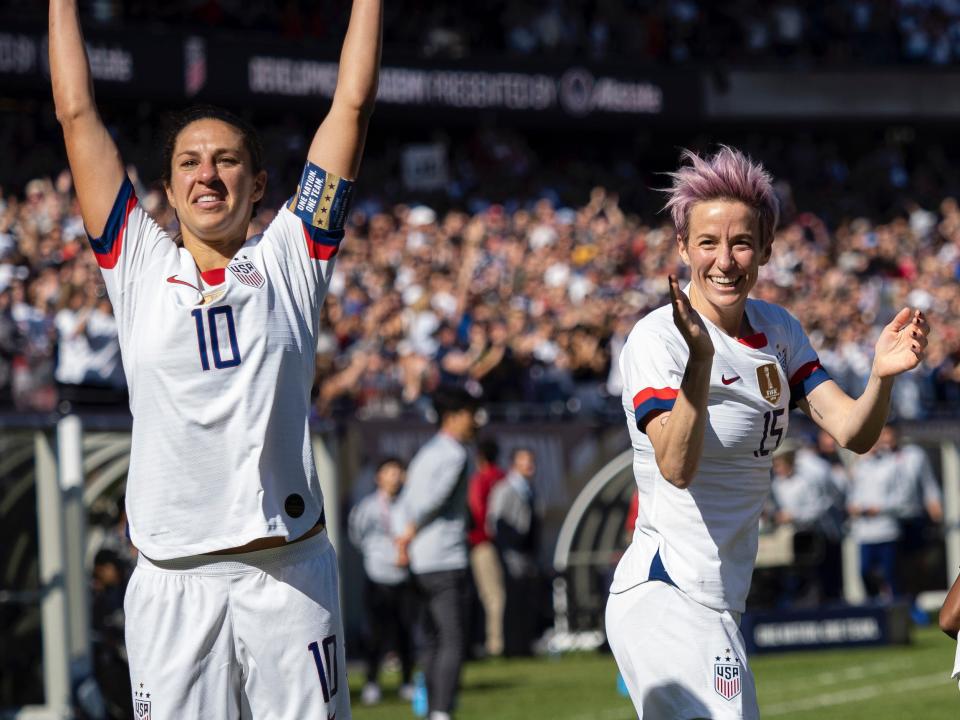 megan rapinoe carli lloyd