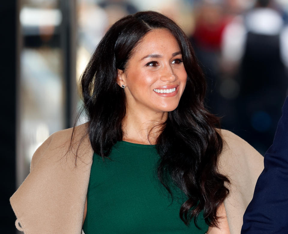 Meghan Markle can't stop wearing these Everlane flats, and they're on sale now. (Credit: Getty)