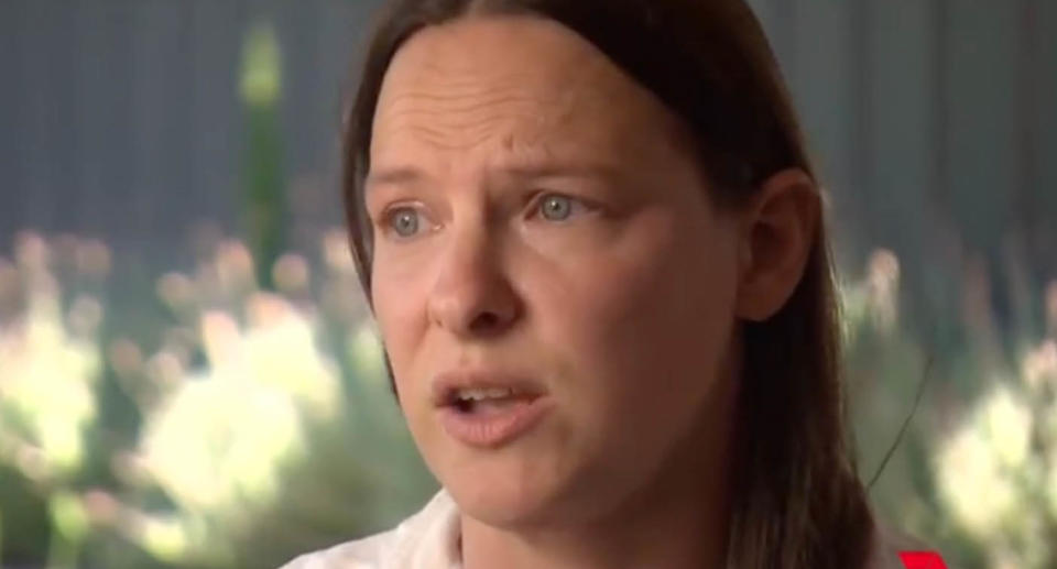 A phot of mother, Brook, who detailed how her son and his best friend left Hahndorf Primary School vacation centre without staff noticing for hours.