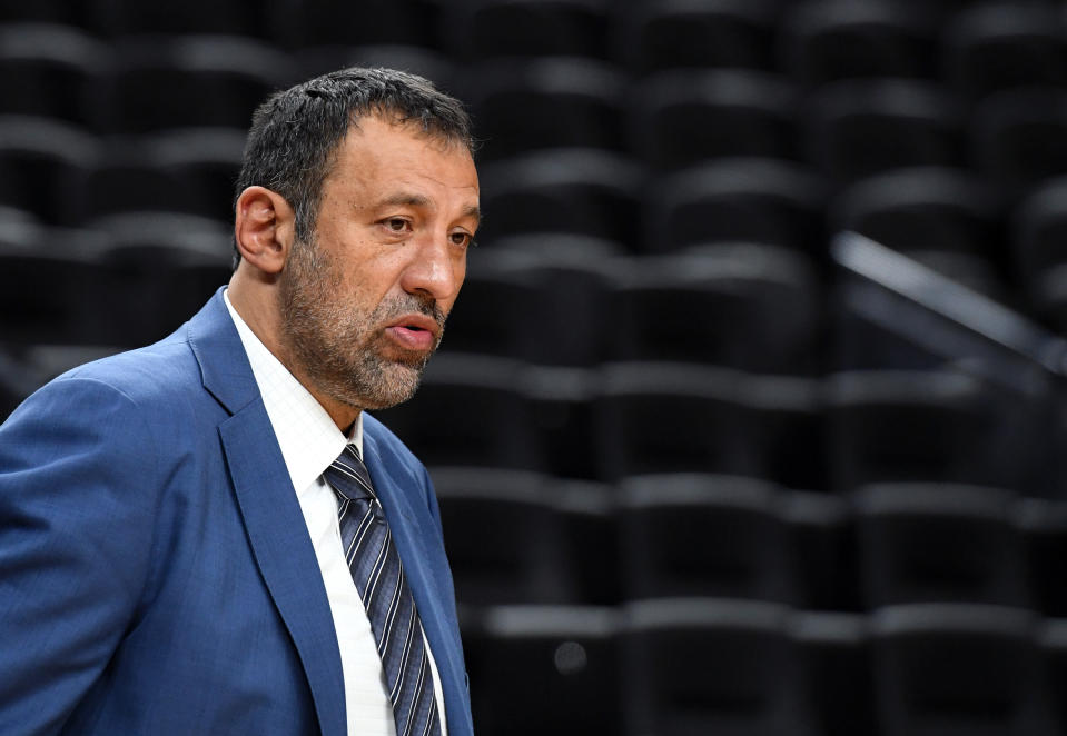 Vlade Divac reportedly resigned from his front-office job in Sacramento. (Photo by Ethan Miller/Getty Images)