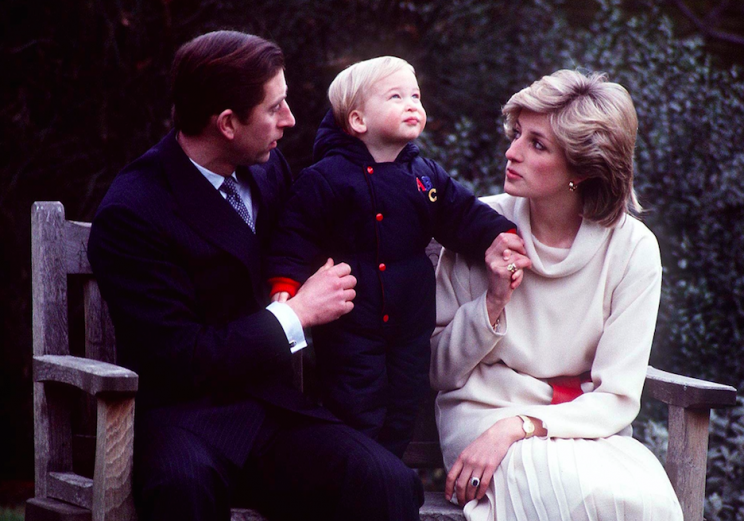 Diana said a three-year-old William called her 'the most selfish woman' he'd ever met (Picture: Rex)