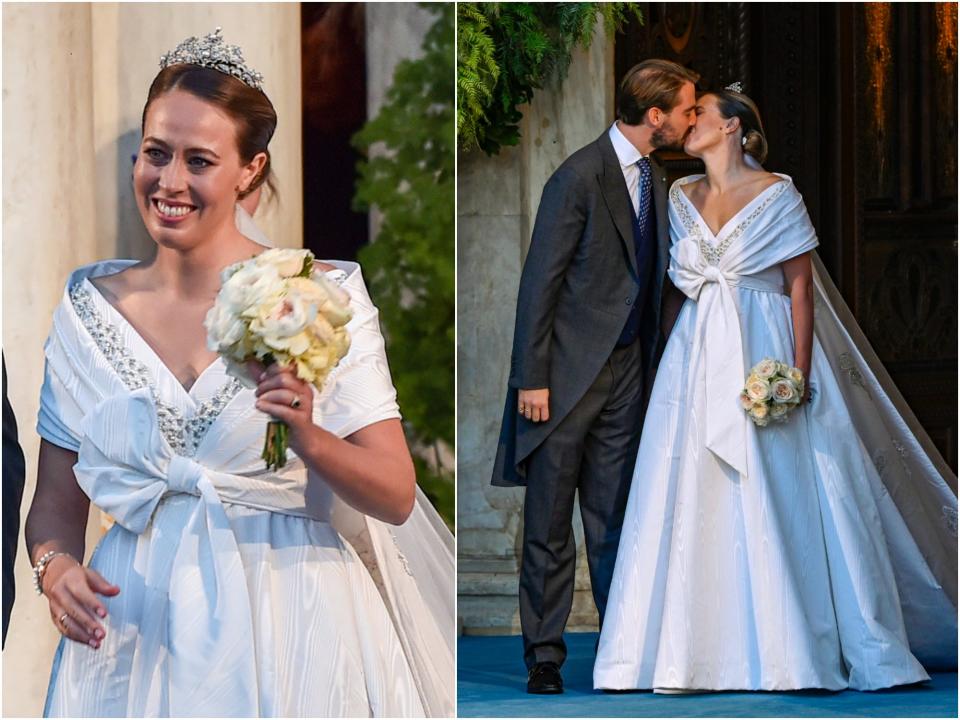 Princess Nina of Greece wedding dress