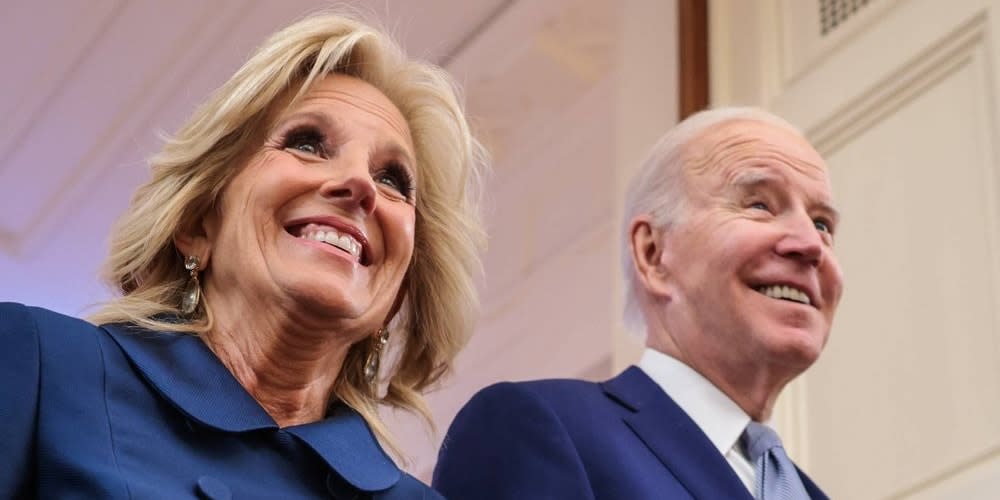 Jill Biden und Joe Biden werden am Rande der Grammy Awards am Samstag in Los Angeles erwartet.<span class="copyright">imago/Cover-Images</span>