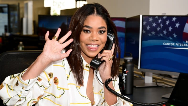 Regina Hall is set to star in Paul Thomas Anderson’s next movie. Above, she participates in Charity Day hosted by BGC Group and the Cantor Fitzgerald Relief Fund on Sept. 11, 2023, in New York. (Photo: Dave Kotinsky/Getty Images)