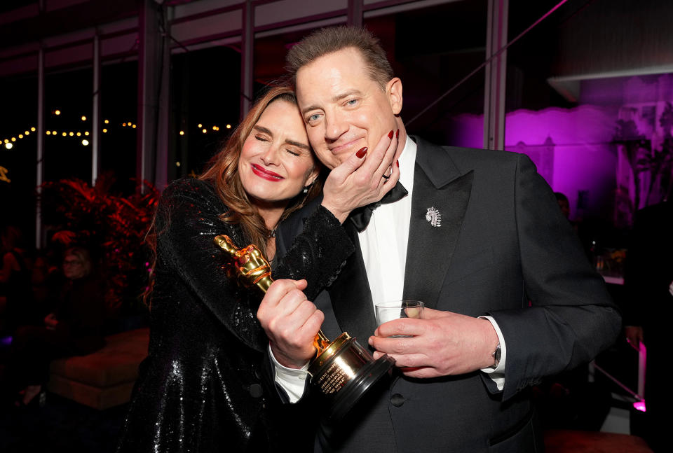 Brooke Shields & Brendan Fraser