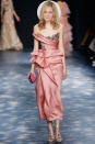 <p>The <i>Hateful Eight</i> actress would look sublime in this showstopping, hot-off-the-runway pink-and-floral frock from Marchesa’s fall 2016 collection.</p>