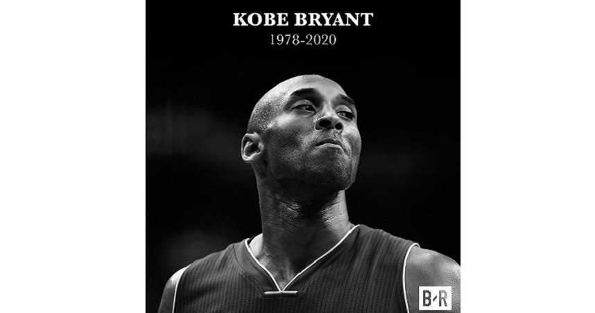 一代傳奇巨星布萊恩（Kobe Bryant）過世。（圖／Bleacher Report臉書）