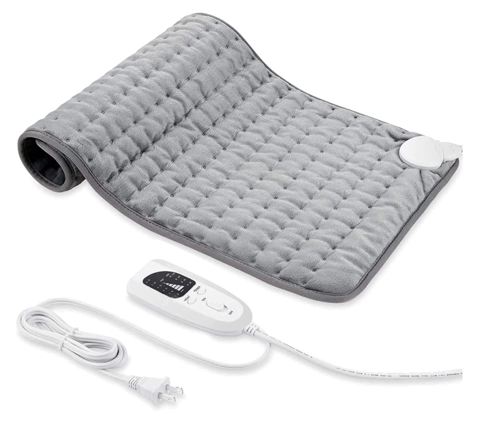 Electric Heating Pad for Dry & Moist Heat (photo via Amazon)