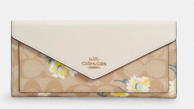 This springtime wallet will be a breath of fresh air.