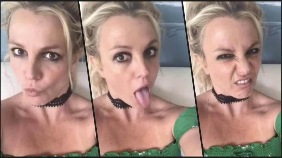 <p>Britney Spears had mixed feelings after her therapy session … or so it seems, based on her face. The “(You Drive Me) Crazy” singer went from happy to angry to confused and everywhere in between during a video she posted on Thursday evening. In the footage, the pop princess is wearing a cute, green summer […]</p> <p>The post <a rel="nofollow noopener" href="https://theblast.com/britney-spears-therapy-faces-video/" target="_blank" data-ylk="slk:Britney Spears Has Many Feelings After Therapy in New Video;elm:context_link;itc:0;sec:content-canvas" class="link ">Britney Spears Has Many Feelings After Therapy in New Video</a> appeared first on <a rel="nofollow noopener" href="https://theblast.com" target="_blank" data-ylk="slk:The Blast;elm:context_link;itc:0;sec:content-canvas" class="link ">The Blast</a>.</p>