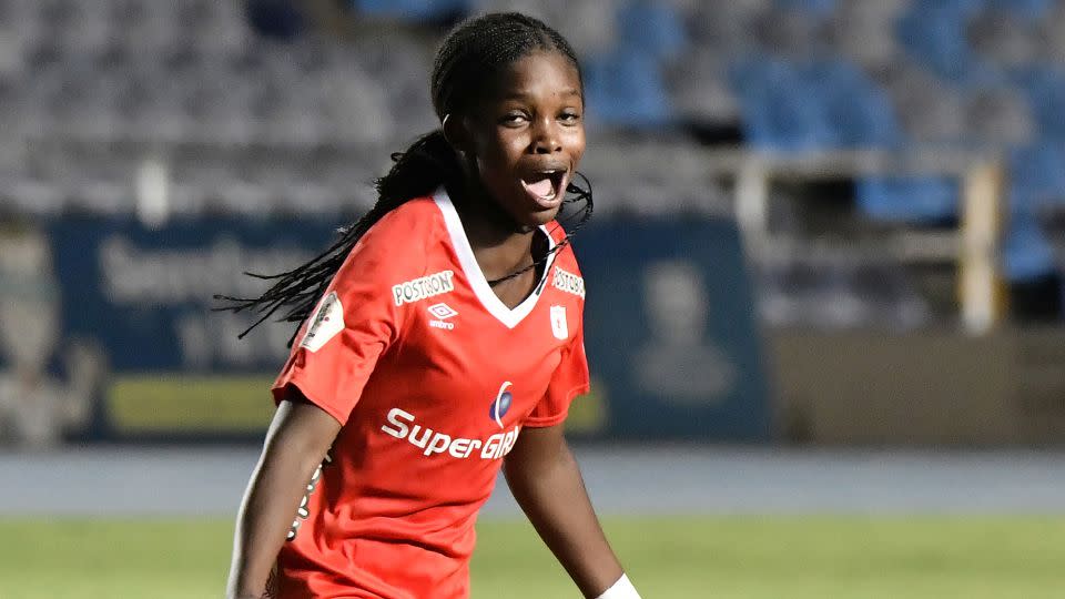 Caicedo made her professional debut as a 14-year-old. - Vizzor Image/Getty Images