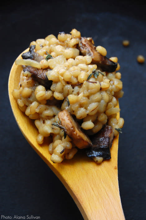 Barley risotto